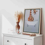Oakmere Axis Giraffe Canvas Wall Art — gallery image 7