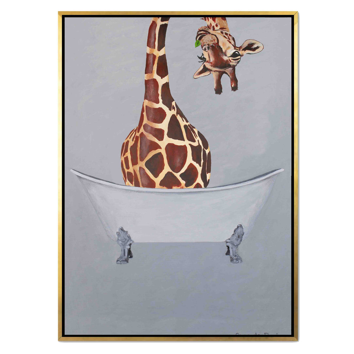 Oakmere Axis Giraffe Canvas Wall Art — gallery image 31
