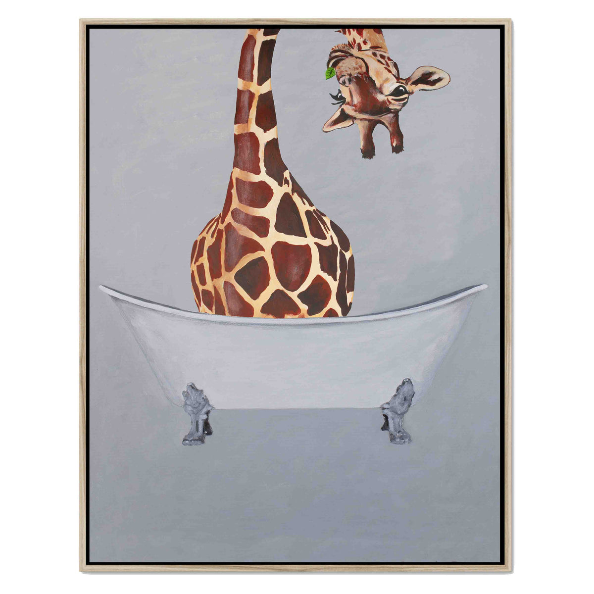 Oakmere Axis Giraffe Canvas Wall Art — gallery image 36