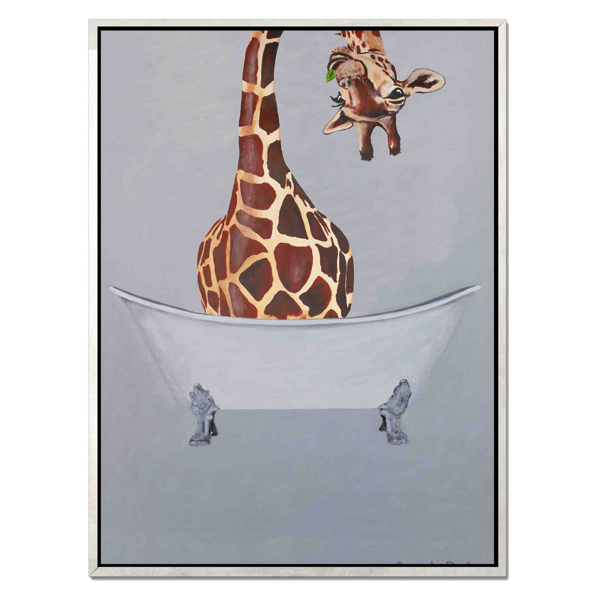 Oakmere Axis Giraffe Canvas Wall Art — gallery image 46