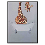 Oakmere Axis Giraffe Canvas Wall Art — gallery image 19