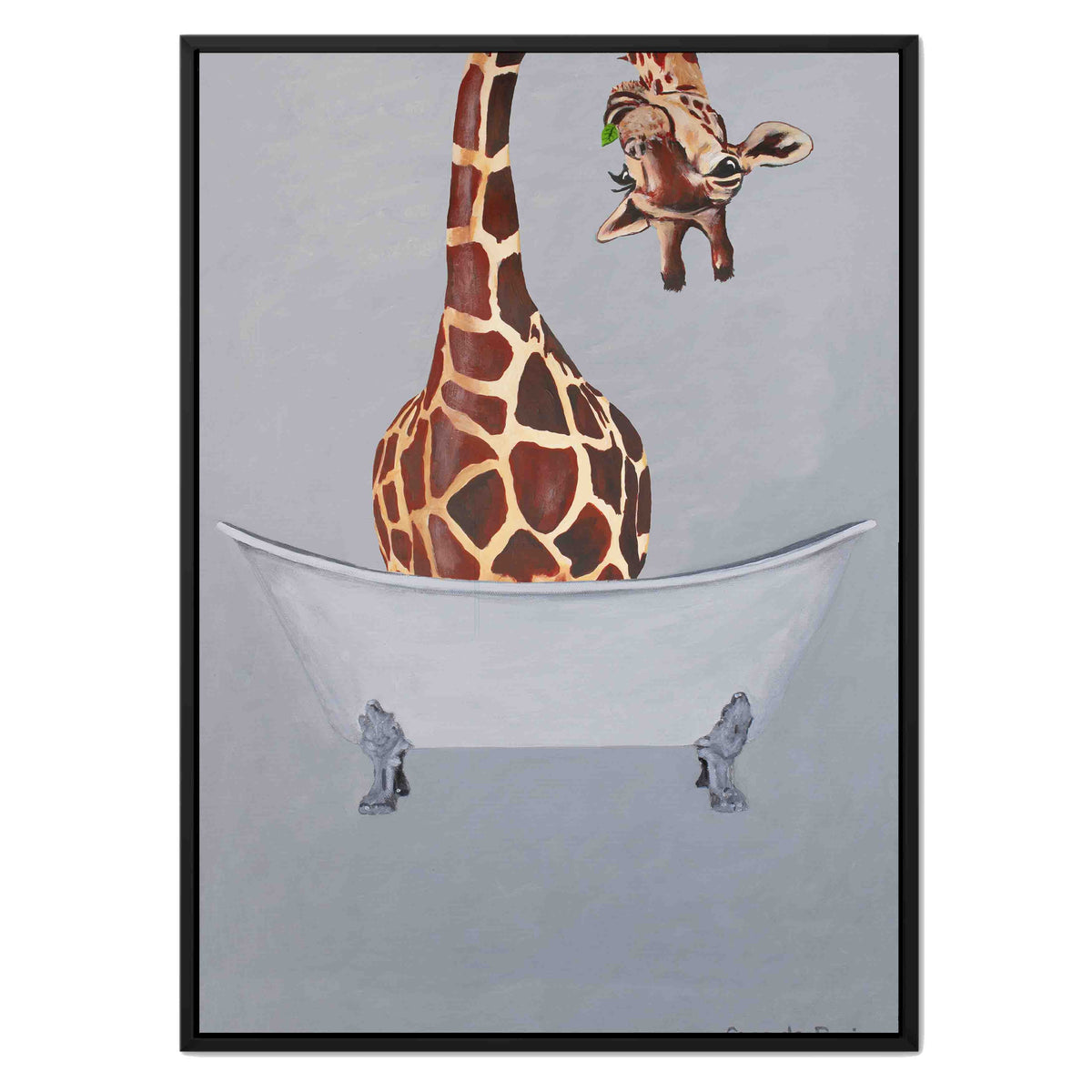 Oakmere Axis Giraffe Canvas Wall Art — gallery image 19