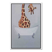 Oakmere Axis Giraffe Canvas Wall Art — gallery image 51