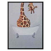 Oakmere Axis Giraffe Canvas Wall Art — gallery image 22