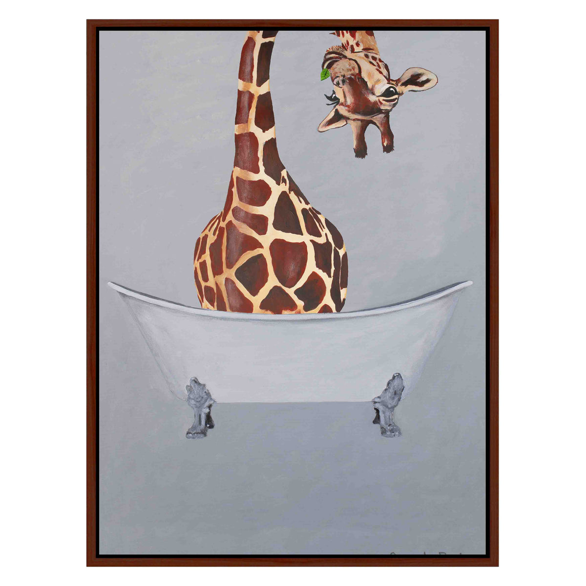 Oakmere Axis Giraffe Canvas Wall Art — gallery image 28