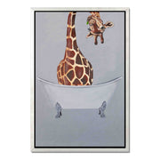 Oakmere Axis Giraffe Canvas Wall Art — gallery image 45