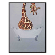 Oakmere Axis Giraffe Canvas Wall Art — gallery image 23