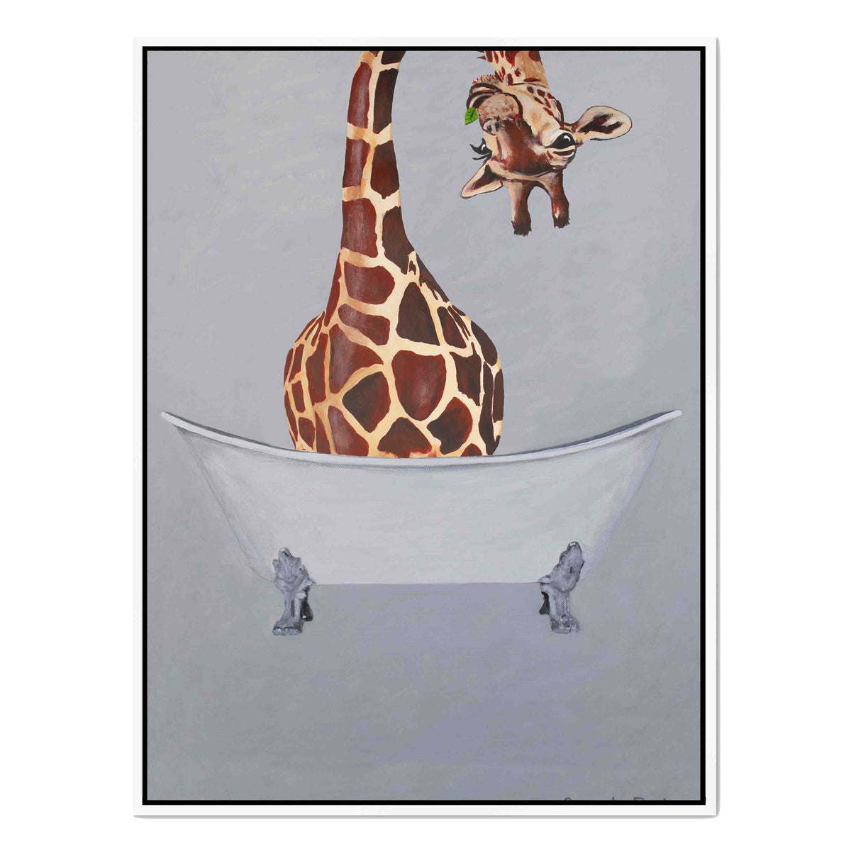 Oakmere Axis Giraffe Canvas Wall Art — gallery image 53