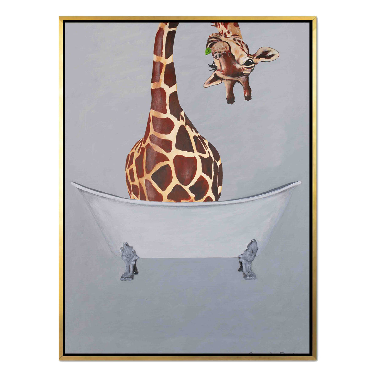 Oakmere Axis Giraffe Canvas Wall Art — gallery image 35