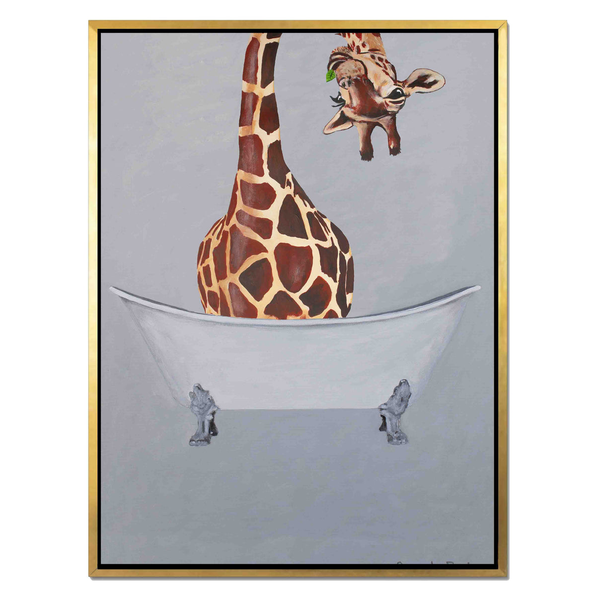 Oakmere Axis Giraffe Canvas Wall Art — gallery image 34