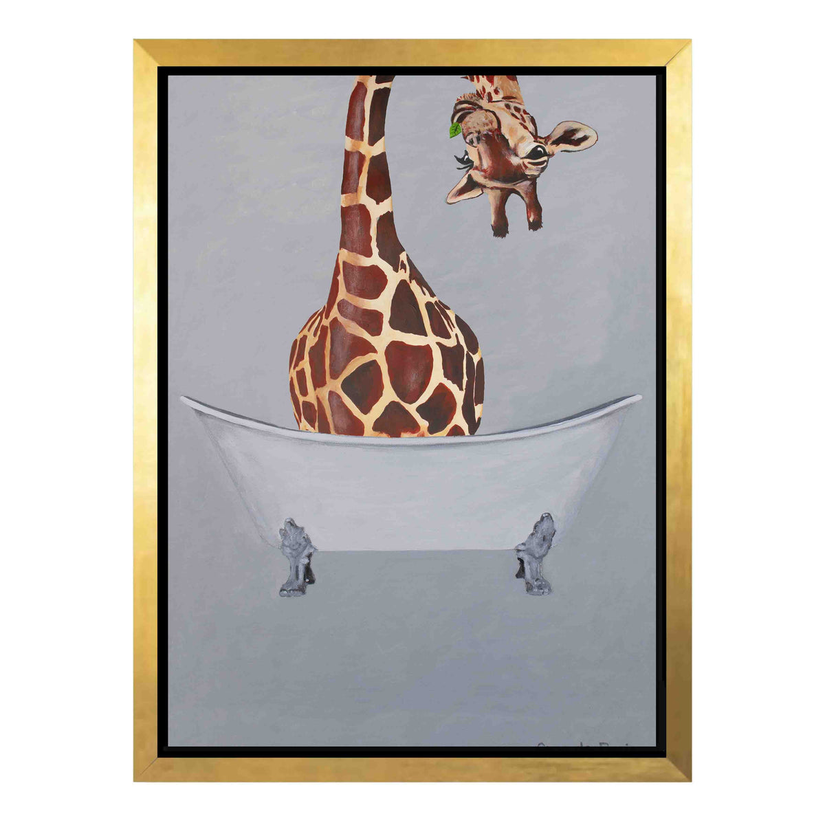 Oakmere Axis Giraffe Canvas Wall Art — gallery image 32