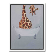 Oakmere Axis Giraffe Canvas Wall Art — gallery image 50