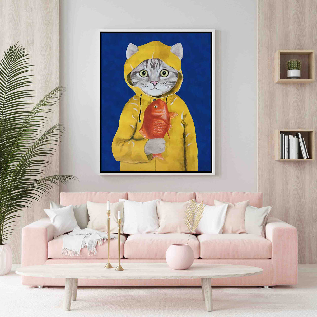 Greenwood Axis Fish Canvas Wall Art — gallery image 8