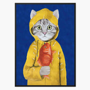Greenwood Axis Fish Canvas Wall Art — gallery image 1