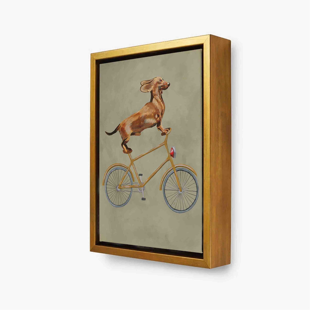 Fairford Axis Dachshund Canvas Wall Art — gallery image 10