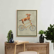 Fairford Axis Dachshund Canvas Wall Art — gallery image 5