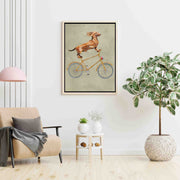 Fairford Axis Dachshund Canvas Wall Art — gallery image 6