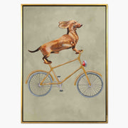 Fairford Axis Dachshund Canvas Wall Art — gallery image 1