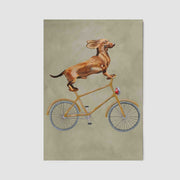 Fairford Axis Dachshund Canvas Wall Art — gallery image 15