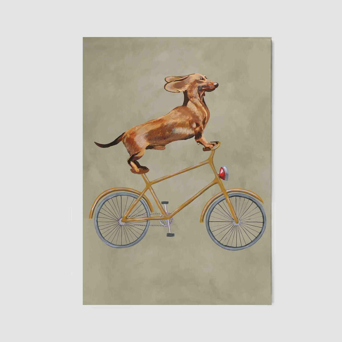 Fairford Axis Dachshund Canvas Wall Art — gallery image 15