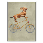 Fairford Axis Dachshund Canvas Wall Art — gallery image 49