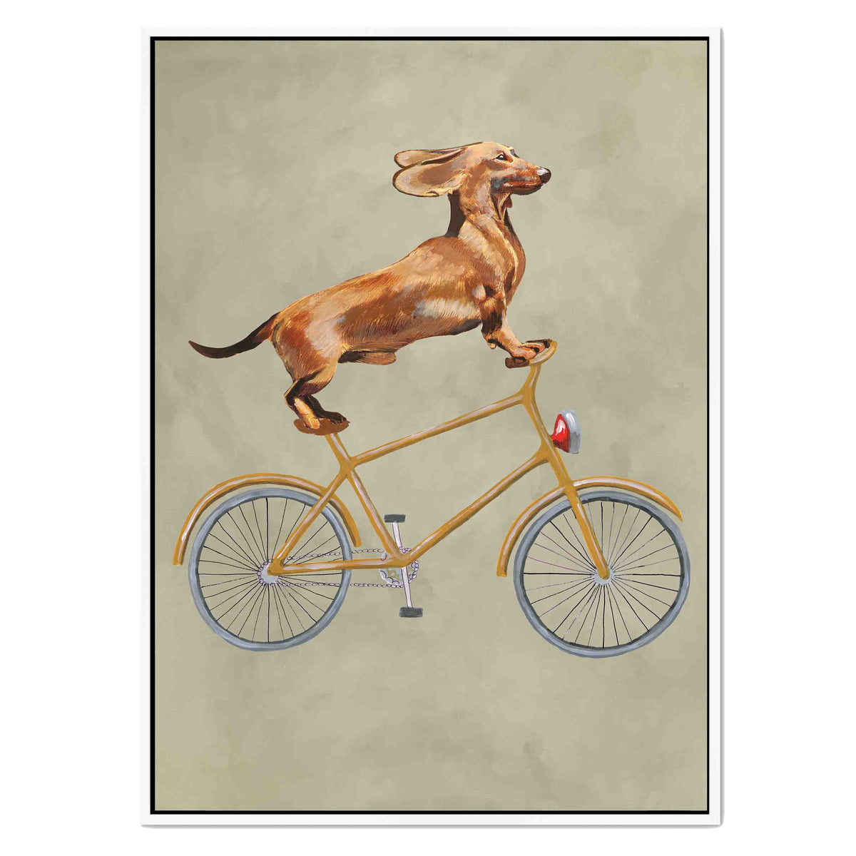 Fairford Axis Dachshund Canvas Wall Art — gallery image 49