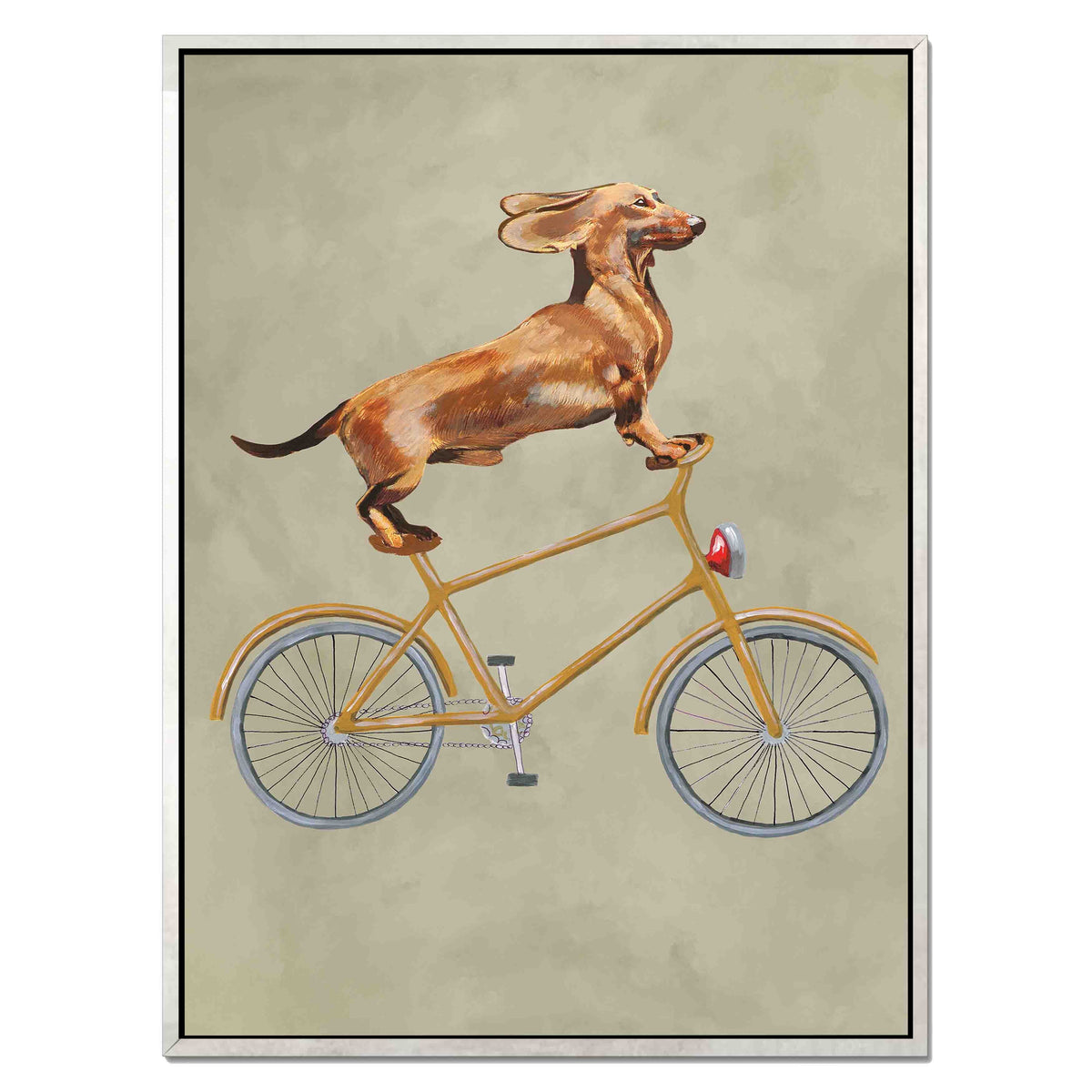 Fairford Axis Dachshund Canvas Wall Art — gallery image 46