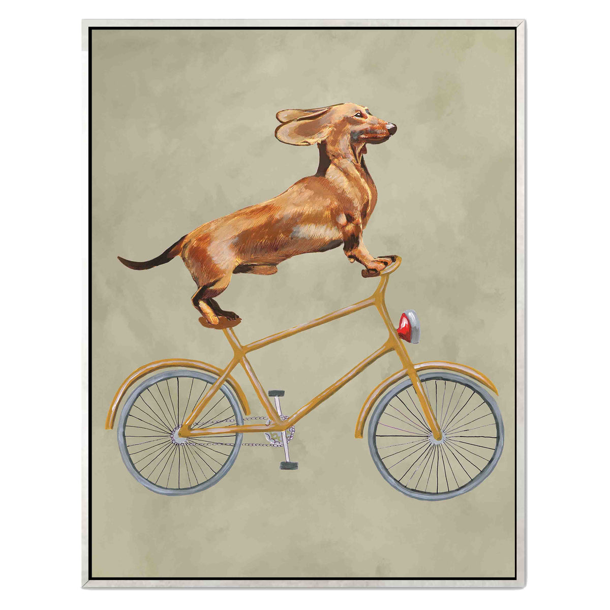Fairford Axis Dachshund Canvas Wall Art — gallery image 42