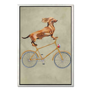 Fairford Axis Dachshund Canvas Wall Art — gallery image 45