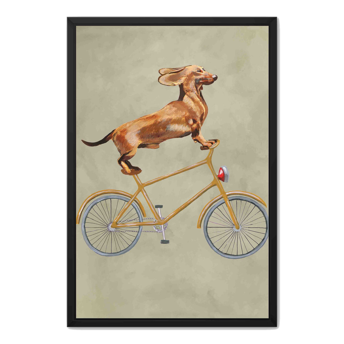 Fairford Axis Dachshund Canvas Wall Art — gallery image 21