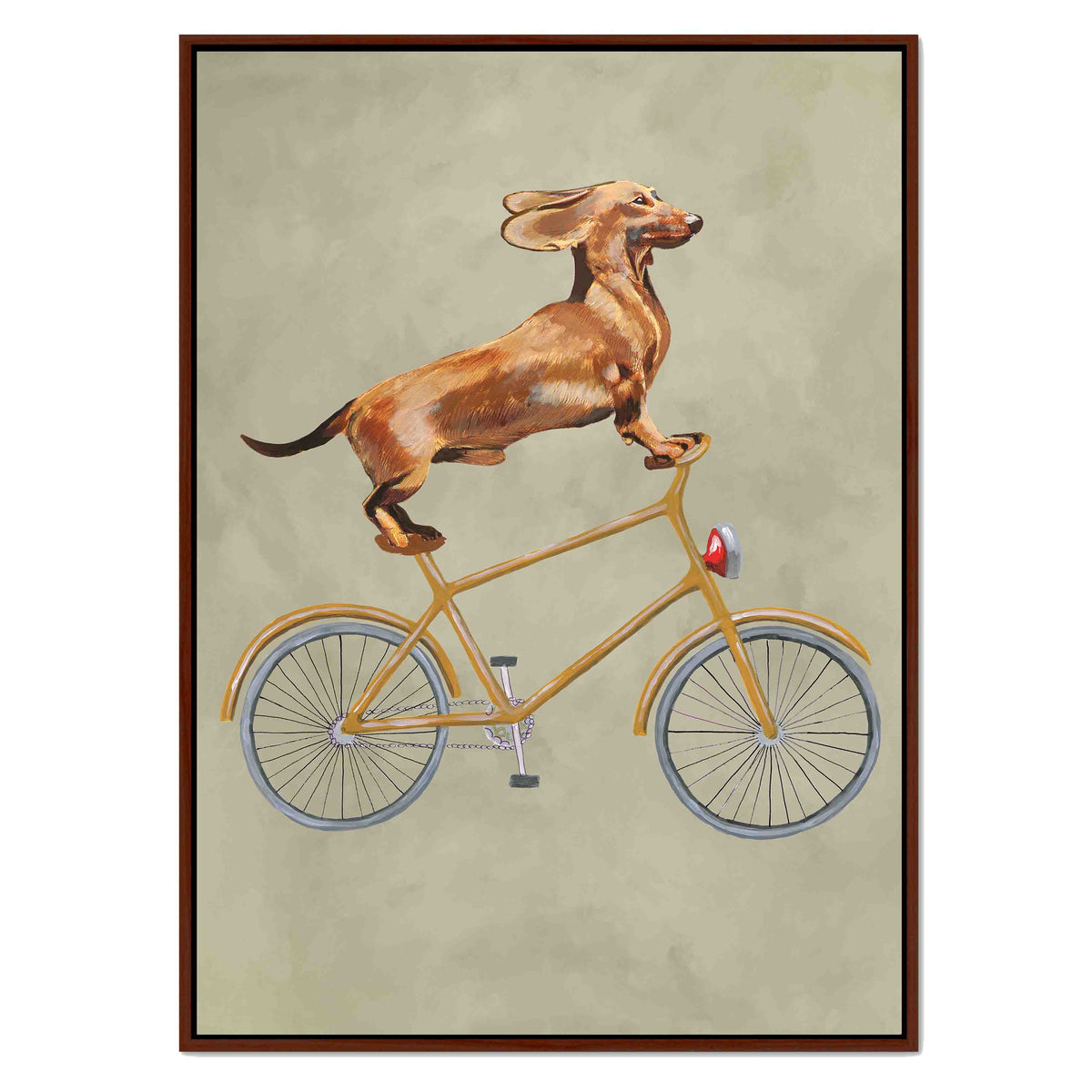 Fairford Axis Dachshund Canvas Wall Art — gallery image 25