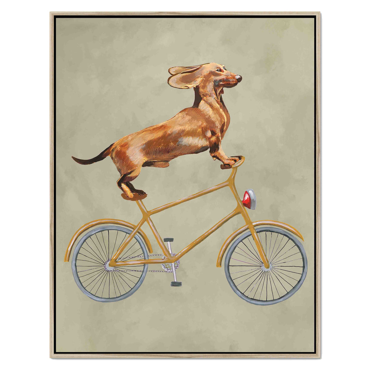 Fairford Axis Dachshund Canvas Wall Art — gallery image 36
