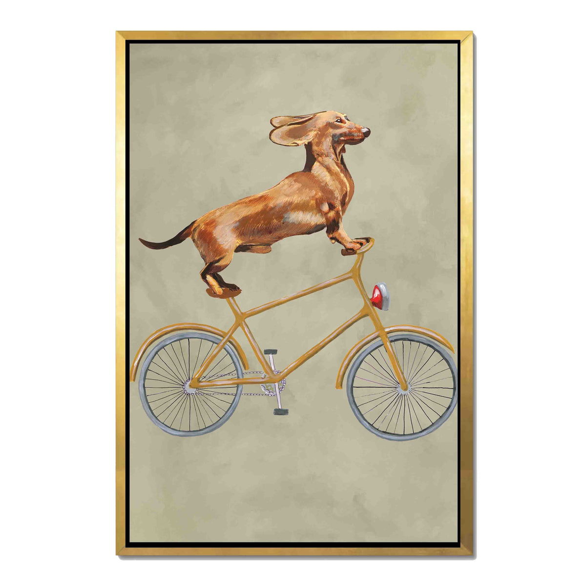 Fairford Axis Dachshund Canvas Wall Art — gallery image 33