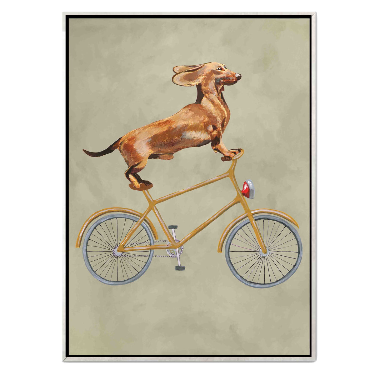 Fairford Axis Dachshund Canvas Wall Art — gallery image 43