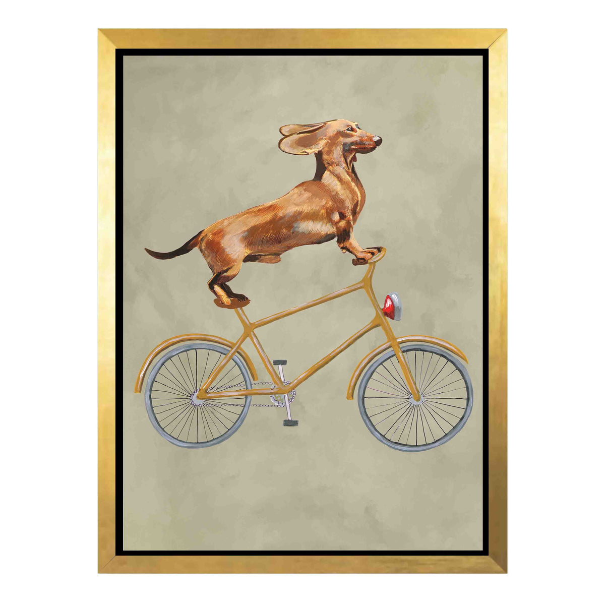 Fairford Axis Dachshund Canvas Wall Art — gallery image 32