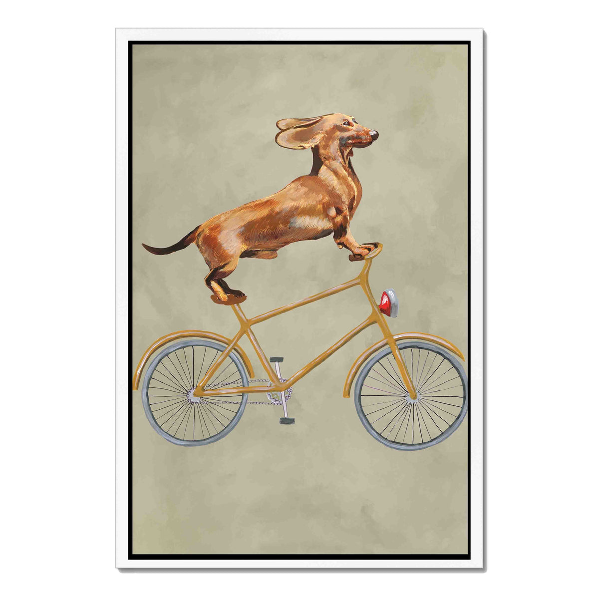 Fairford Axis Dachshund Canvas Wall Art — gallery image 51