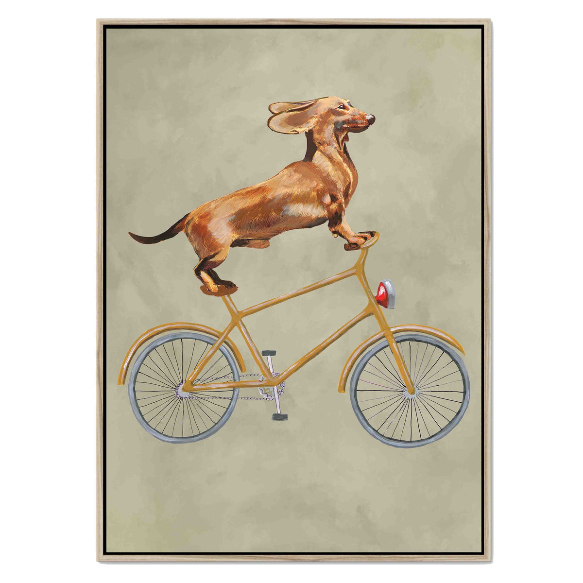 Fairford Axis Dachshund Canvas Wall Art — gallery image 37