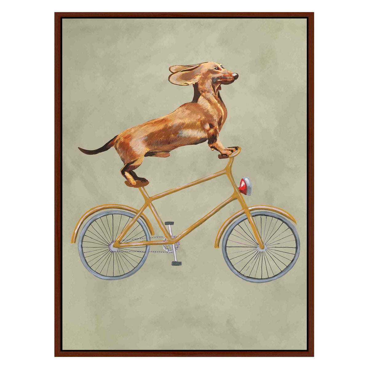 Fairford Axis Dachshund Canvas Wall Art — gallery image 28