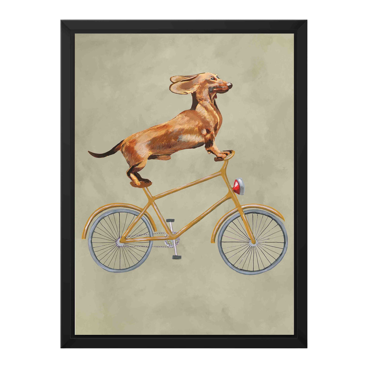Fairford Axis Dachshund Canvas Wall Art — gallery image 20