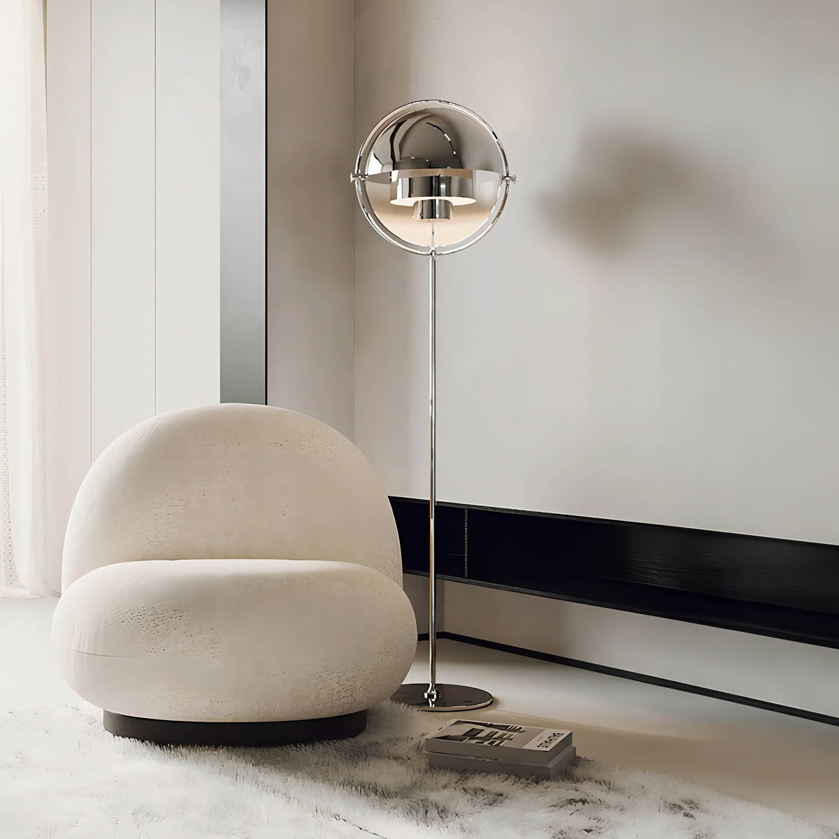 Lindenwood Frame Metal Globe Table & Floor Lamp — gallery image 8
