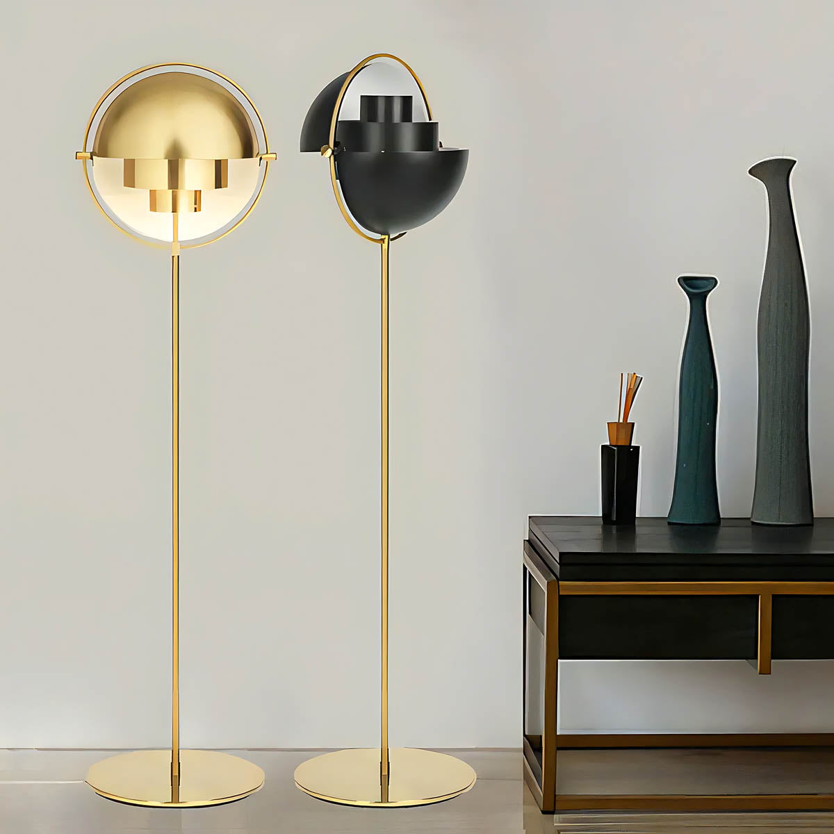 Lindenwood Frame Metal Globe Table & Floor Lamp — gallery image 10