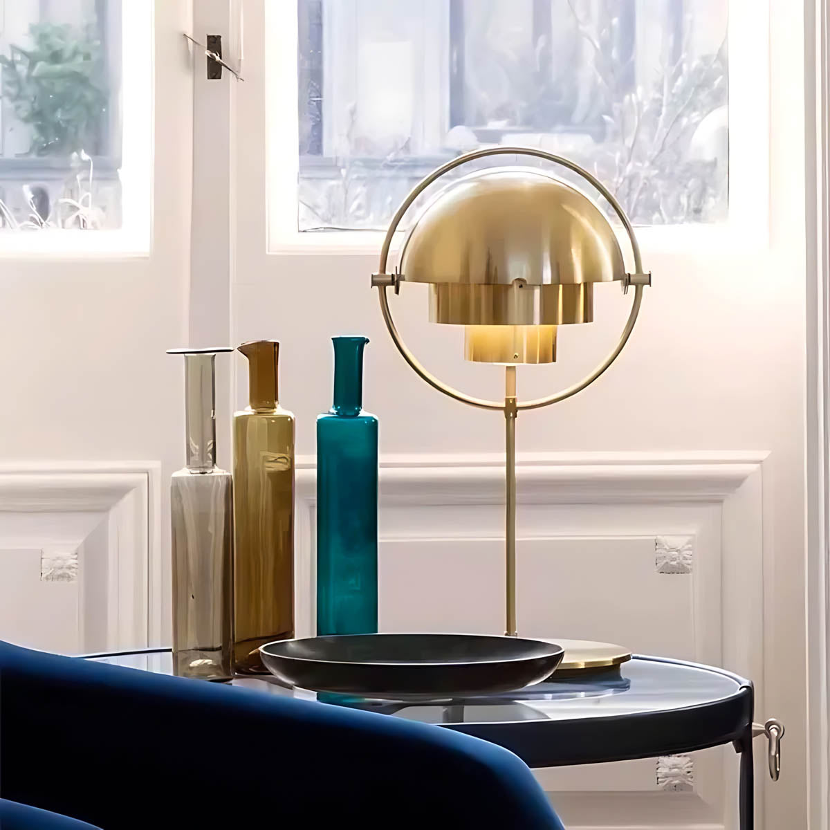 Lindenwood Frame Metal Globe Table & Floor Lamp — gallery image 6