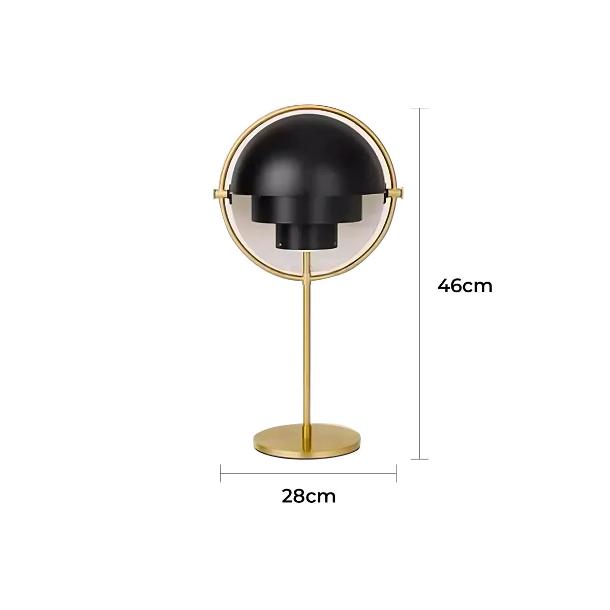 Lindenwood Frame Metal Globe Table & Floor Lamp — gallery image 18