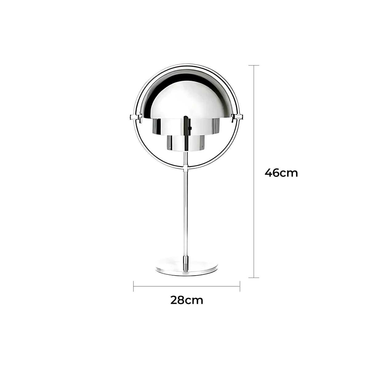 Lindenwood Frame Metal Globe Table & Floor Lamp — gallery image 20