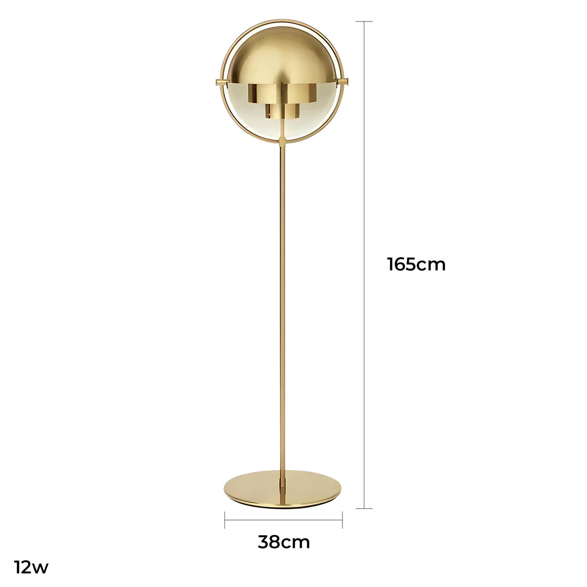 Lindenwood Frame Metal Globe Table & Floor Lamp — gallery image 21
