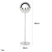 Lindenwood Frame Metal Globe Table & Floor Lamp — gallery image 25