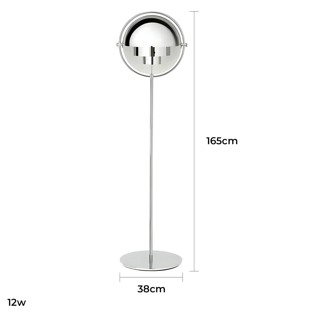 Lindenwood Frame Metal Globe Table & Floor Lamp — gallery image 25