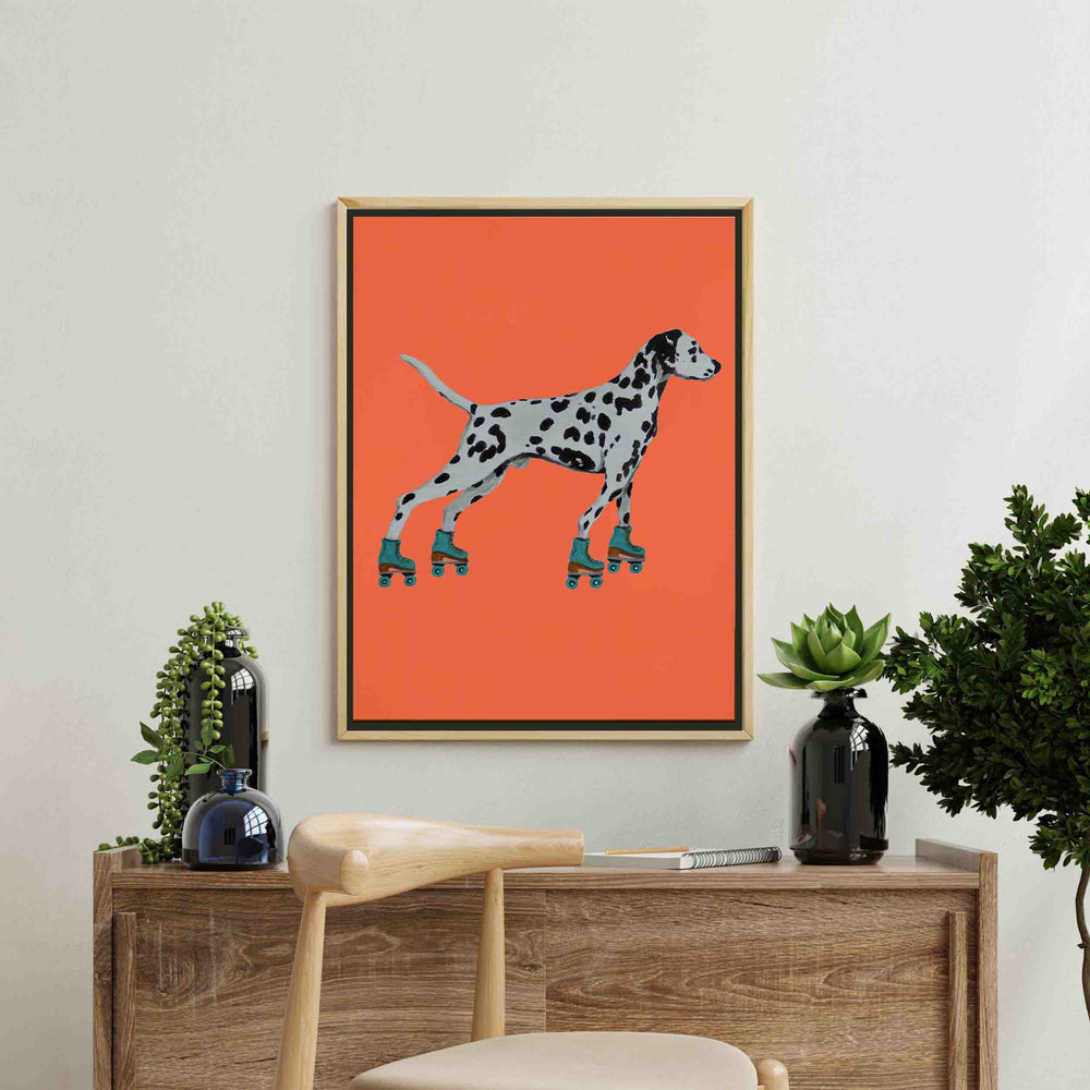 Willoughby Axis Dalmatian Canvas Wall Art — gallery image 4