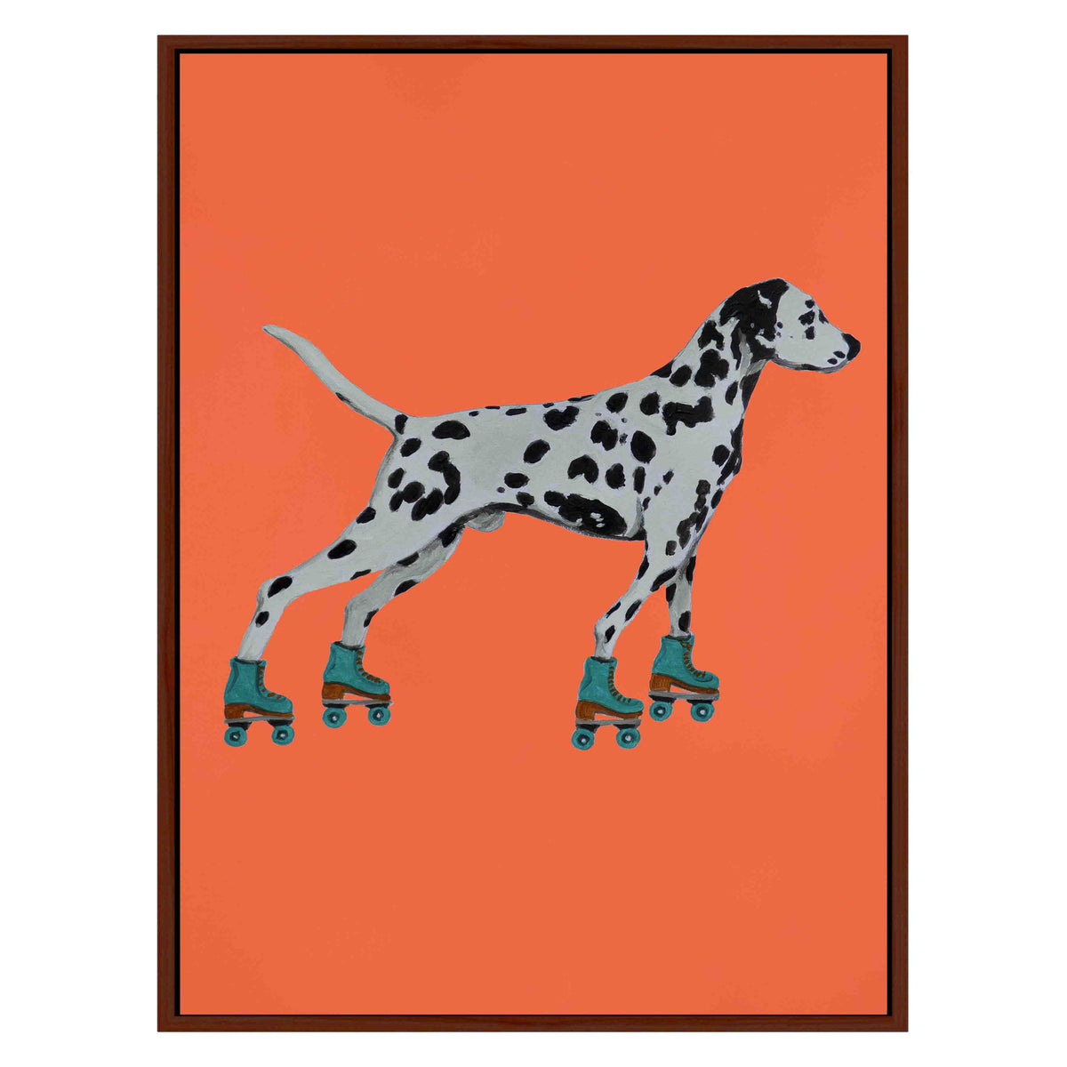 Willoughby Axis Dalmatian Canvas Wall Art — gallery image 32