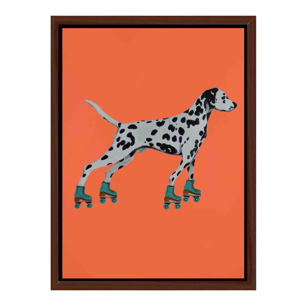 Willoughby Axis Dalmatian Canvas Wall Art — gallery image 21